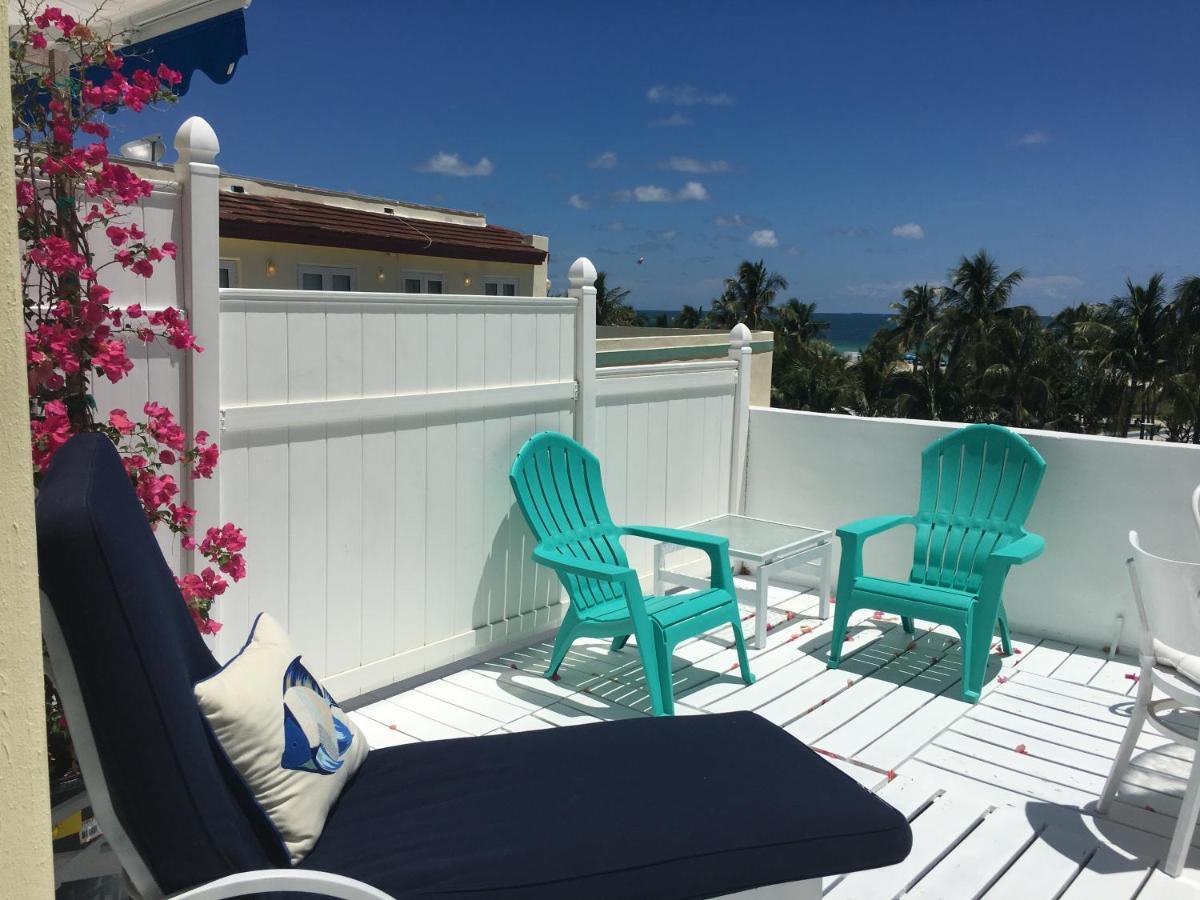 Sunrise Penthouse Ocean View Terrace Beach Few Steps Away Sobe Aparthotel Miami Beach Luaran gambar